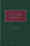 Cover of Formation and Variation of Contracts: The Agreement, Formalities, Consideration and Promissory Estoppel