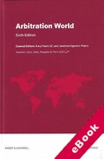 Cover of Arbitration World: Jurisdictional and Institutional Comparisons (eBook)