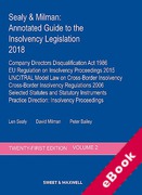 Cover of Sealy & Milman: Annotated Guide to the Insolvency Legislation 2018: Volume 2 (eBook)