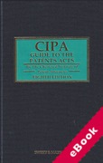 Cover of CIPA Guide to the Patents Acts 8th ed with 3rd Supplement (eBook)