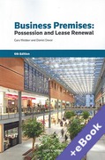 Cover of Business Premises: Possession and Lease Renewal (Book & eBook Pack)