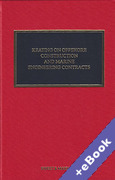 Cover of Keating on Offshore Construction and Marine Engineering Contracts (Book & eBook Pack)