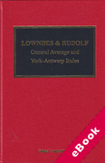 Cover of Lowndes & Rudolf: The Law of General Average and the York-Antwerp Rules (eBook)