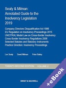 Cover of Sealy & Milman: Annotated Guide to the Insolvency Legislation 2019: Volume 2 (Book & eBook Pack)