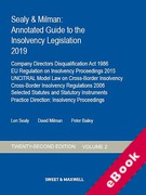 Cover of Sealy & Milman: Annotated Guide to the Insolvency Legislation 2019: Volume 2 (eBook)