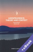 Cover of Jurisprudence: Theory and Context (Book & eBook Pack)