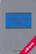Cover of Clerk & Lindsell On Torts 22nd ed with 2nd Supplement (eBook)