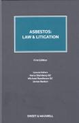 Cover of Asbestos: Law and Litigation