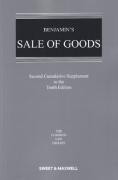 Cover of Benjamin's Sale of Goods 10th ed: 2nd Supplement (Book & eBook Pack)