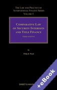 Cover of Comparative Law of Security Interests and Title Finance 3rd ed: Volume 3 (Book & eBook Pack)