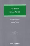 Cover of McGregor on Damages 20th ed: 2nd Supplement