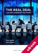Cover of The Real Deal: Law Firm Leadership That Works (eBook)