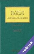 Cover of Oil and Gas Contracts: Principles and Practice (Book & eBook Pack)
