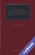 Cover of The European Private International Law of Obligations (Book & eBook Pack)