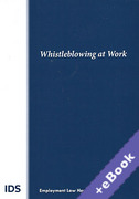 Cover of IDS Handbook: Whistleblowing at Work 2018 (Book & eBook Pack)