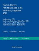 Cover of Sealy & Milman: Annotated Guide to the Insolvency Legislation 2020: Volumes 1 & 2