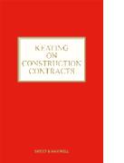 Cover of Keating on Construction Contracts