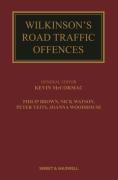 Cover of Wilkinson's Road Traffic Offences 29ed with 2nd Supplement