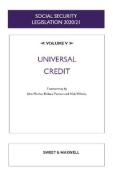 Cover of Social Security Legislation 2020/21 Volume V: Universal Credit