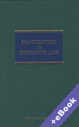 Cover of MacGillivray on Insurance Law: Relating to all Risks Other than Marine 14th ed with 2nd Supplement (Book & eBook Pack)