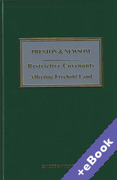 Cover of Preston & Newsom: Restrictive Covenants Affecting Freehold Land (Book & eBook Pack)