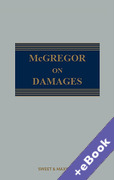 Cover of McGregor on Damages (Book & eBook Pack)