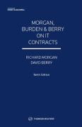Cover of Morgan, Burden and Berry on IT Contracts