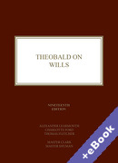 Cover of Theobald on Wills (Book & eBook Pack)