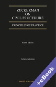 Cover of Zuckerman on Civil Procedure: Principles of Practice (Book & eBook Pack)