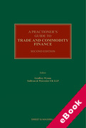 Cover of A Practitioner's Guide to Trade and Commodity Finance (eBook)