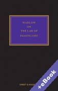 Cover of Wadlow on the Law of Passing-Off (Book & eBook Pack)