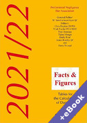 Cover of Facts & Figures 2021/22: Tables for the Calculation of Damages (Book & eBook Pack)