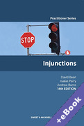 Cover of Injunctions (Book & eBook Pack)