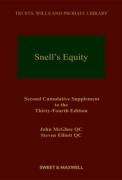 Cover of Snell's Equity 34th ed: 2nd Supplement