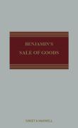 Cover of Benjamin's Sale of Goods: 11th ed with 1st Supplement