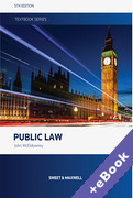 Cover of Public Law (Book & eBook Pack)