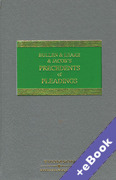 Cover of Bullen & Leake & Jacob's Precedents of Pleadings 19th ed with 1st Supplement (Book & eBook Pack)