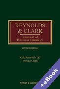 Cover of Reynolds and Clark: Renewal of Business Tenancies (Book & eBook Pack)