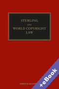 Cover of Sterling on World Copyright Law (Book & eBook Pack)