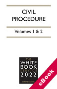 Cover of The White Book Service 2022: Civil Procedure Volumes 1 & 2 (eBook)