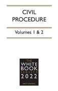 Cover of The White Book Service 2022: Civil Procedure Volumes 1 & 2 & Full Contents CD-ROM