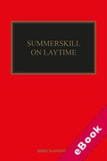 Cover of Summerskill on Laytime (eBook)