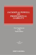 Cover of Jackson & Powell on Professional Liability 9th ed: 1st Supplement