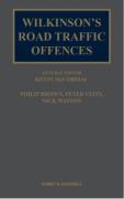 Cover of Wilkinson's Road Traffic Offences 30th ed with 2nd Supplement Set