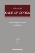 Cover of Benjamin's Sale of Goods 11th ed: 2nd Supplement