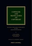 Cover of Copinger and Skone James on Copyright 18th ed: 2nd Supplement