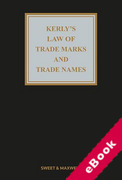 Cover of Kerly's Law of Trade Marks and Trade Names (eBook)