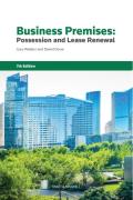 Cover of Business Premises: Possession and Lease Renewal