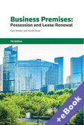 Cover of Business Premises: Possession and Lease Renewal (Book & eBook Pack)