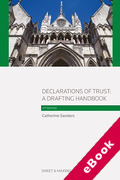Cover of Declarations of Trust: A Drafting Handbook (eBook)